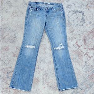 Abercrombie & Fitch Distressed Denim